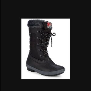 Kamik Black and Gray Winter Boots for Women